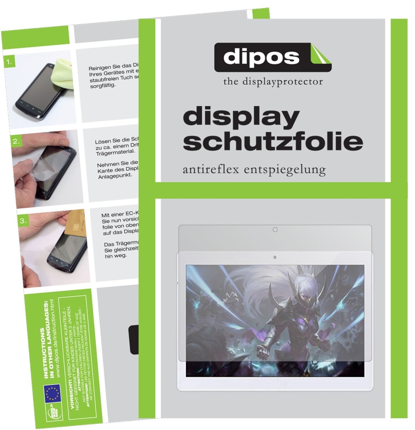 2x Schutzfolie matt für ALLDOCUBE M5 Phablet Displ (1)