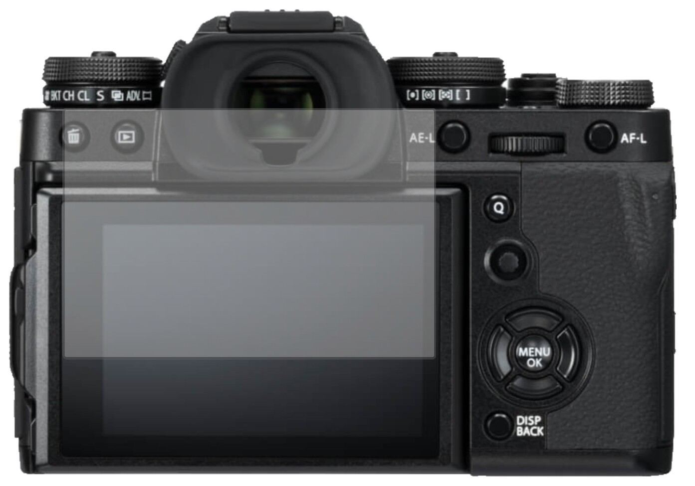 6x Schutzfolie matt für Fujifilm X-T3 Display-Schu (2)