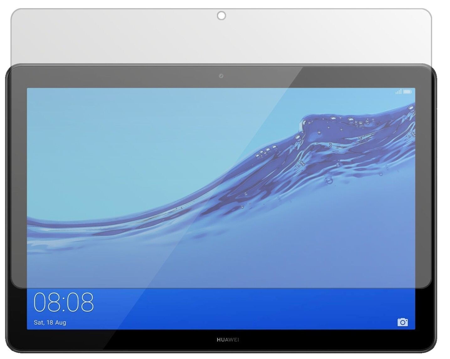 2x Schutzfolie matt für Huawei MediaPad T5 Display (2)