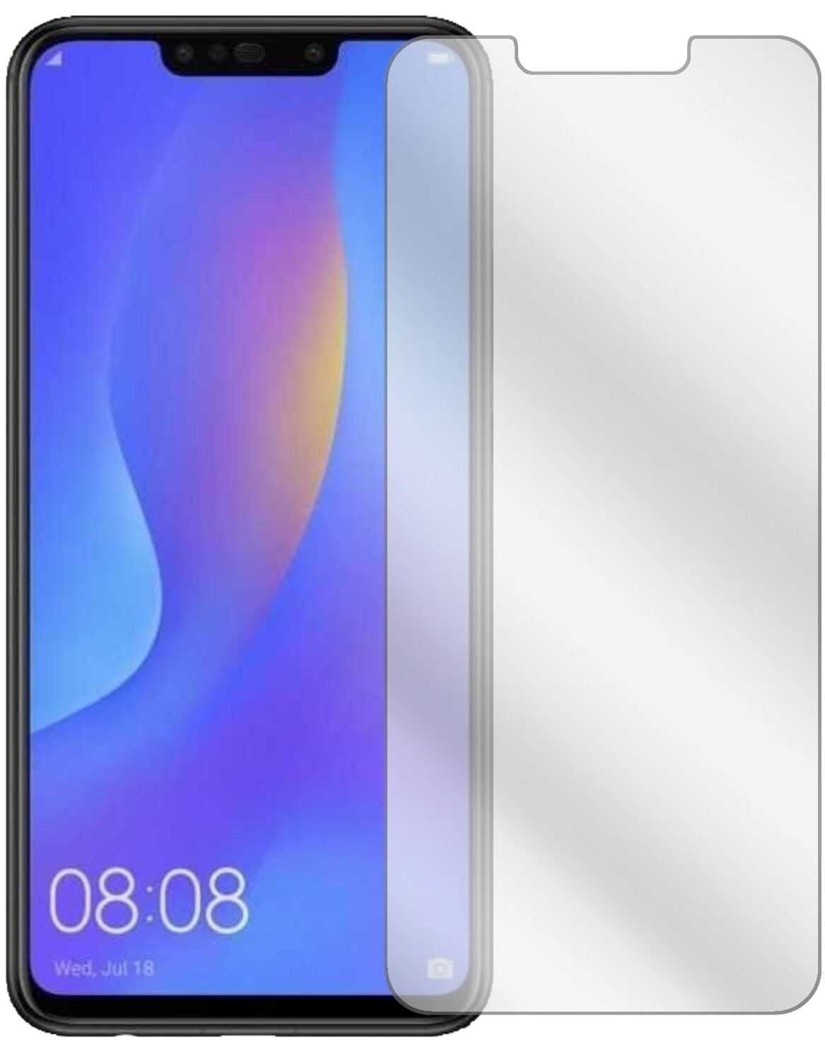 2x Schutzfolie klar für Huawei P Smart Plus Displa (2)