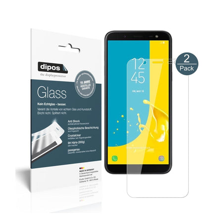 2x 9H Schutzfolie für Samsung Galaxy J6 (2018) Pan (1)