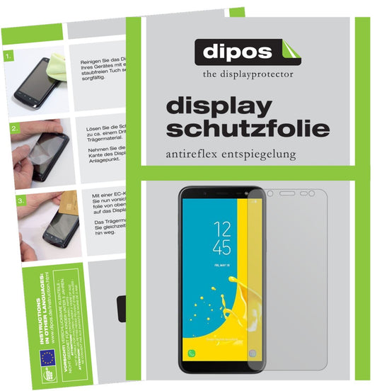 2x Schutzfolie matt für Samsung Galaxy J6 (2018) D (1)