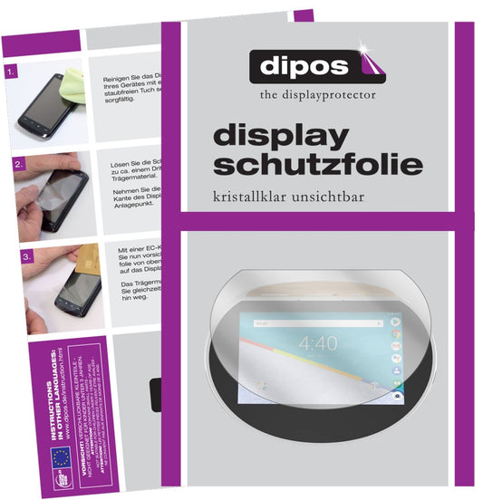 2x Schutzfolie klar für Archos Hello 5 Display-Sch (1)