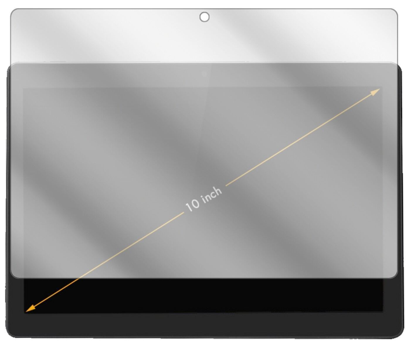 2x Schutzfolie klar für Excelvan F888 Display-Schu (2)