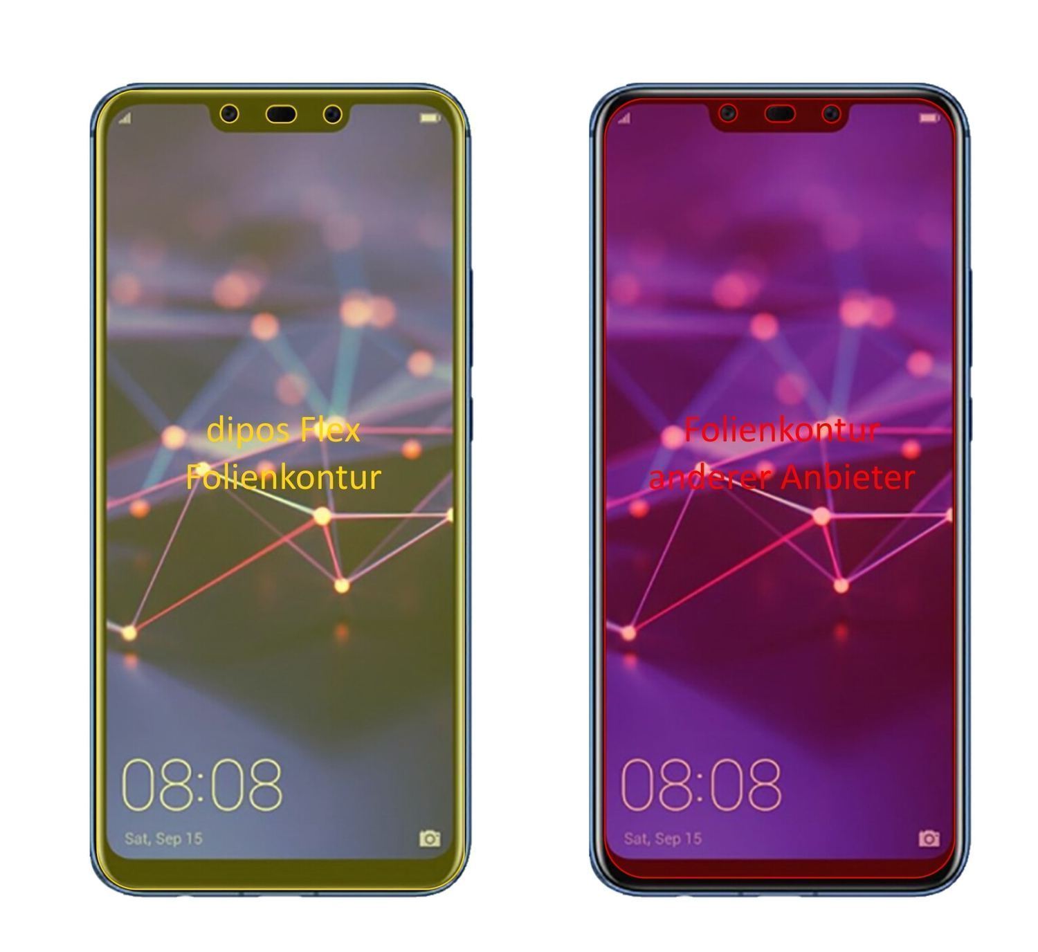 3x 3D Full Cover Schutzfolie für Huawei Mate 20 Li (2)