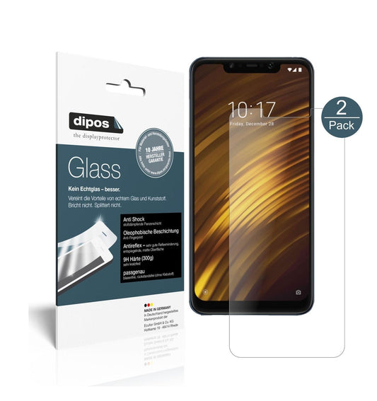 2x 9H Schutzfolie matt für Xiaomi Pocophone F1 Pan (1)
