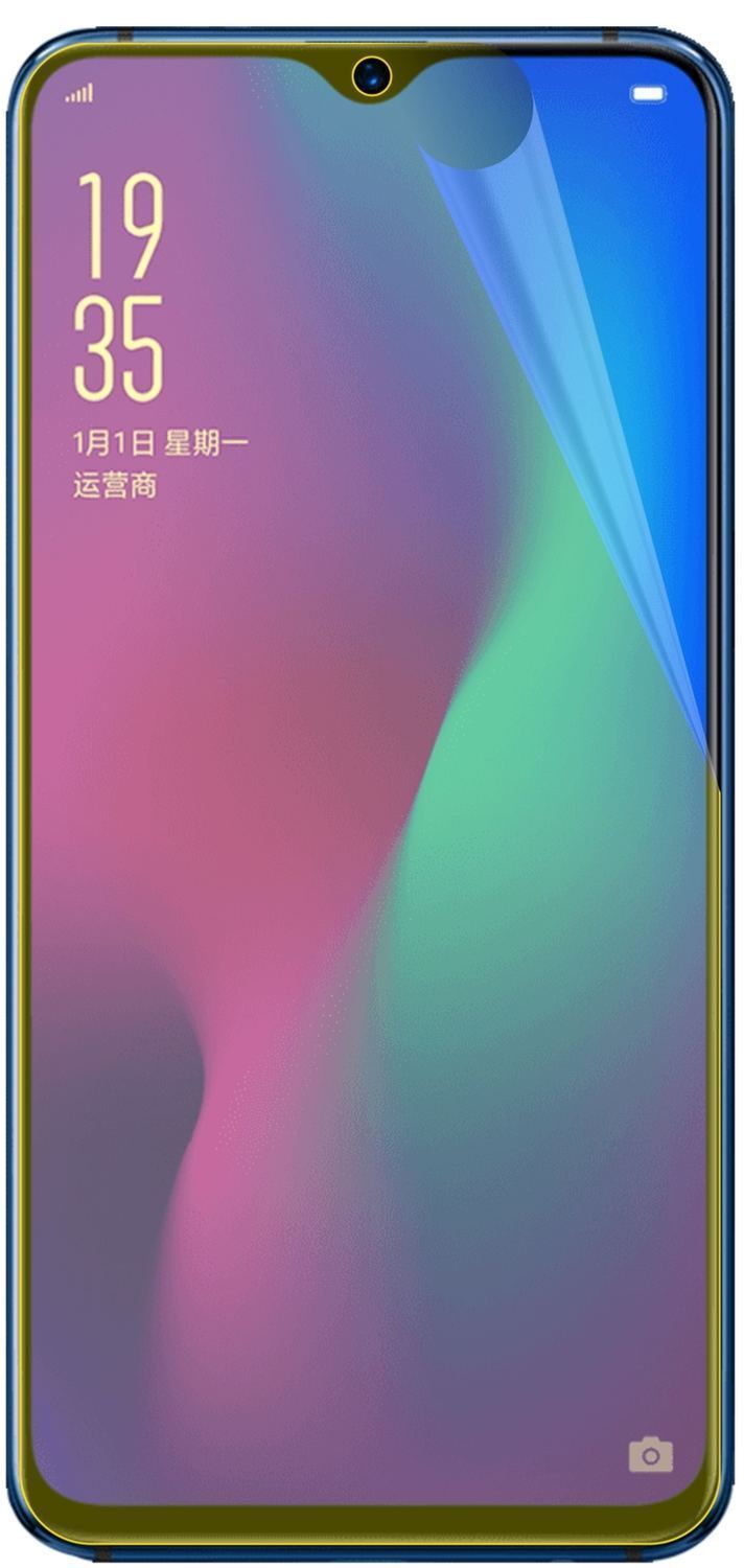 3x 3D Full Cover Schutzfolie für Oppo R17 Pro (3)