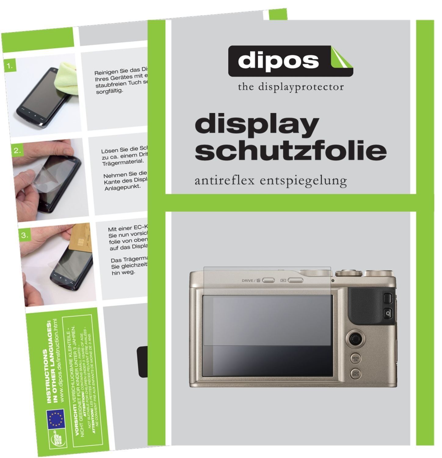 6x Schutzfolie matt für Fujifilm XF10 Display-Schu (1)