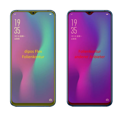 3x 3D Full Cover Schutzfolie für Oppo R17 (2)