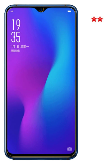 2x Schutzfolie matt für Oppo R17 Display-Schutzfol (6)
