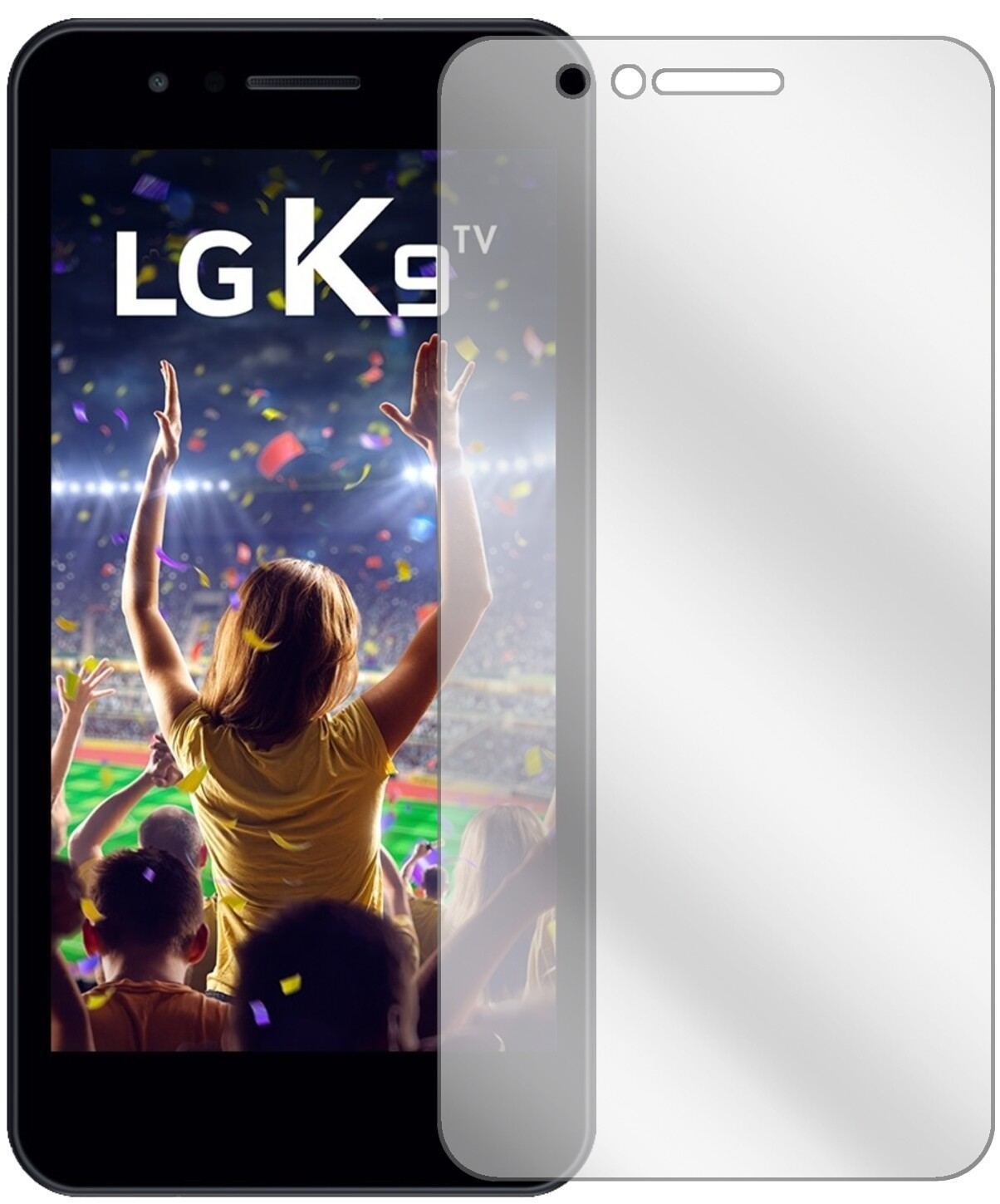2x Schutzfolie klar für LG K9 Display-Schutzfolie (2)