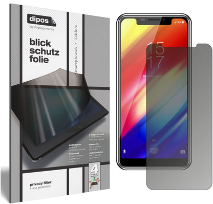Blickschutzfolie für HomTom H10 matt Schutzfolie P (2)