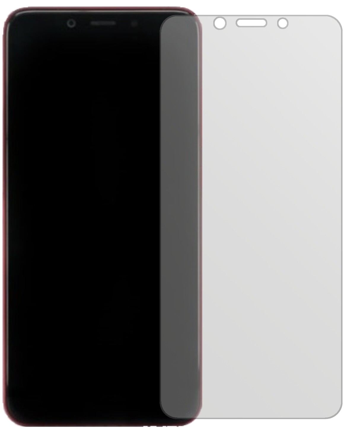 2x Schutzfolie matt für Xiaomi Mi 6X Hatsune Miku  (2)