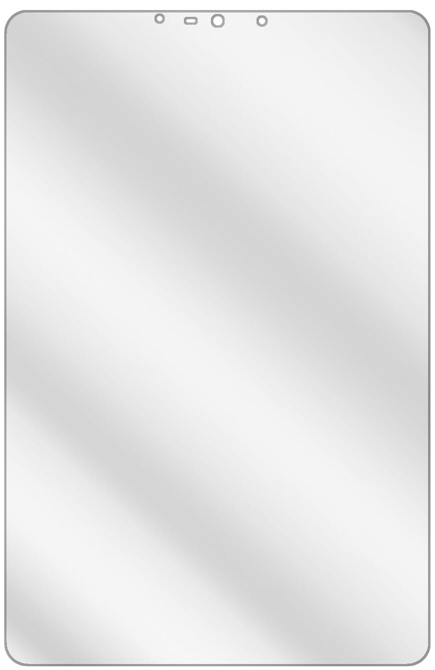 2x Schutzfolie klar für Samsung Galaxy Tab S4 Disp (3)