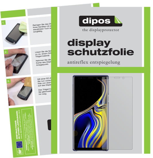 2x Schutzfolie matt für Samsung Galaxy Note 9 Disp (1)