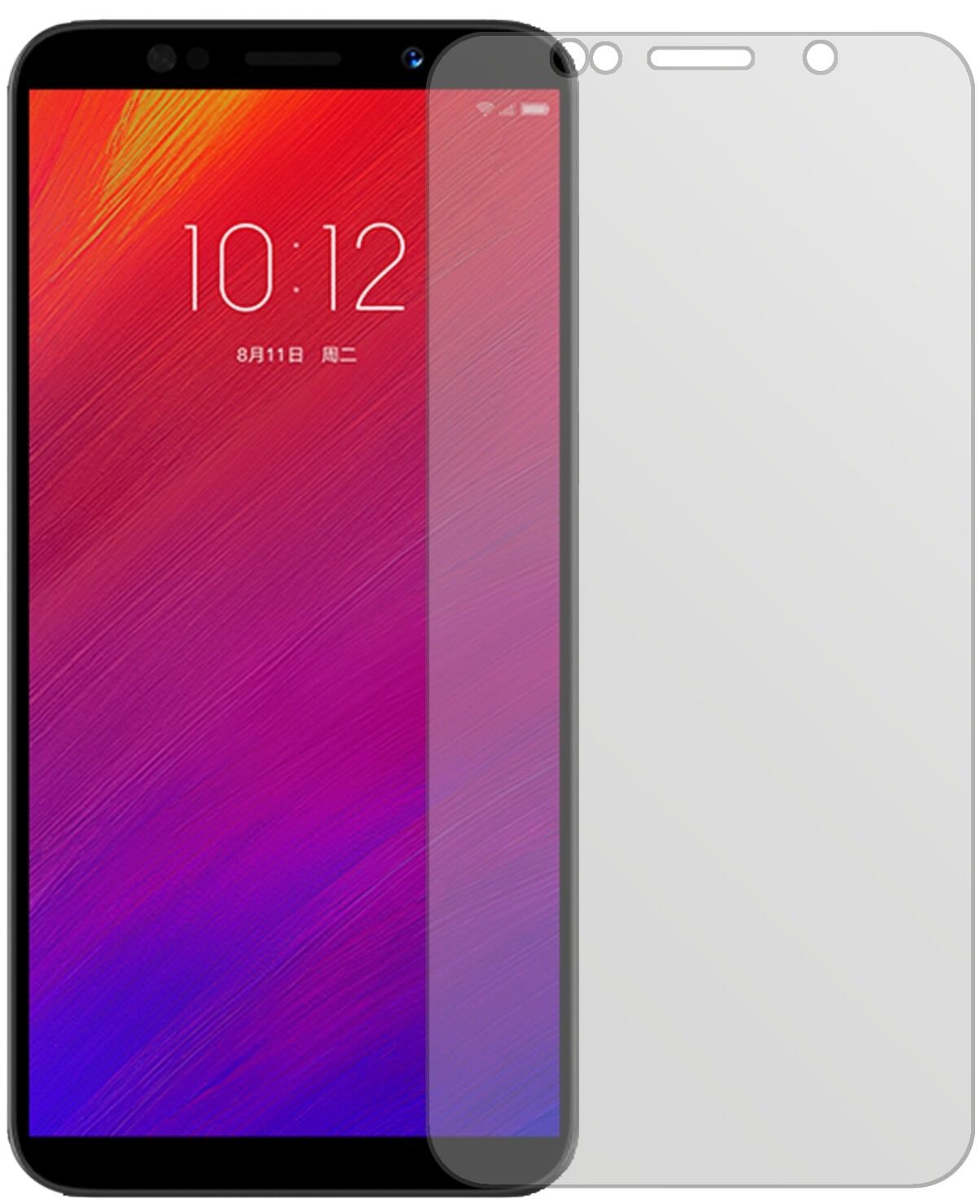 6x Schutzfolie matt für Lenovo A5 Display-Schutzfo (2)