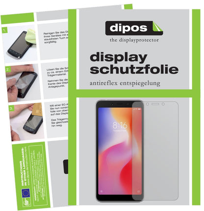 1x Schutzfolie matt für Xiaomi Redmi 6A Display-Sc (2)