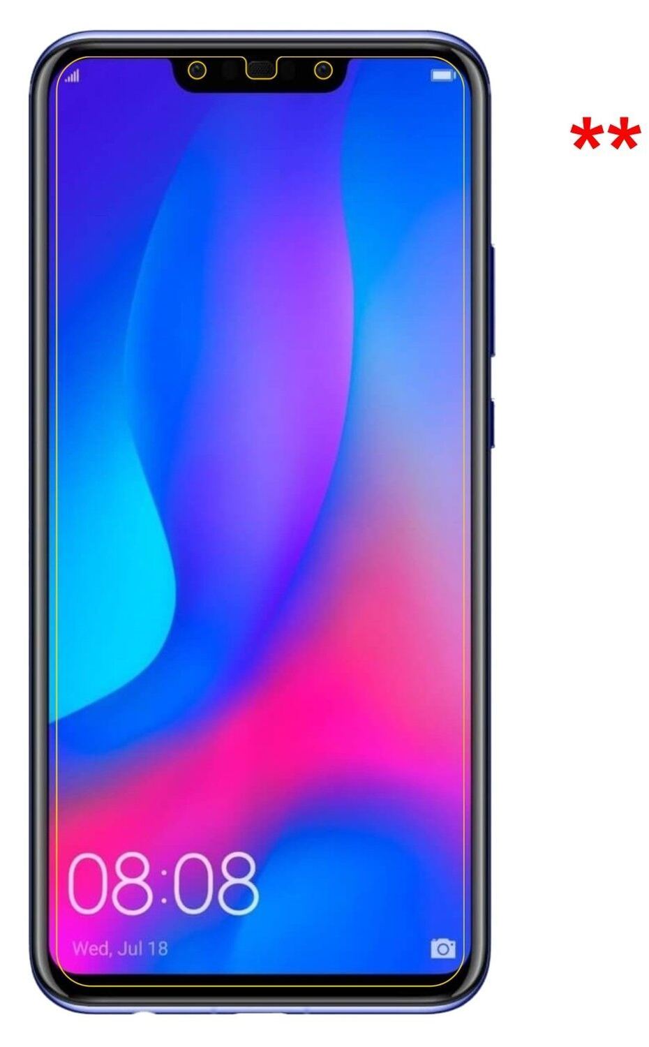 1x 9H Schutzfolie matt für Huawei Nova 3i Panzerfo (9)