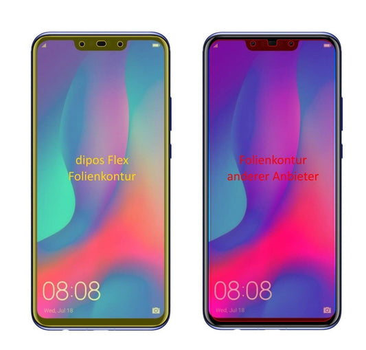 2x 3D Full Cover Schutzfolie für Huawei Nova 3i (1)