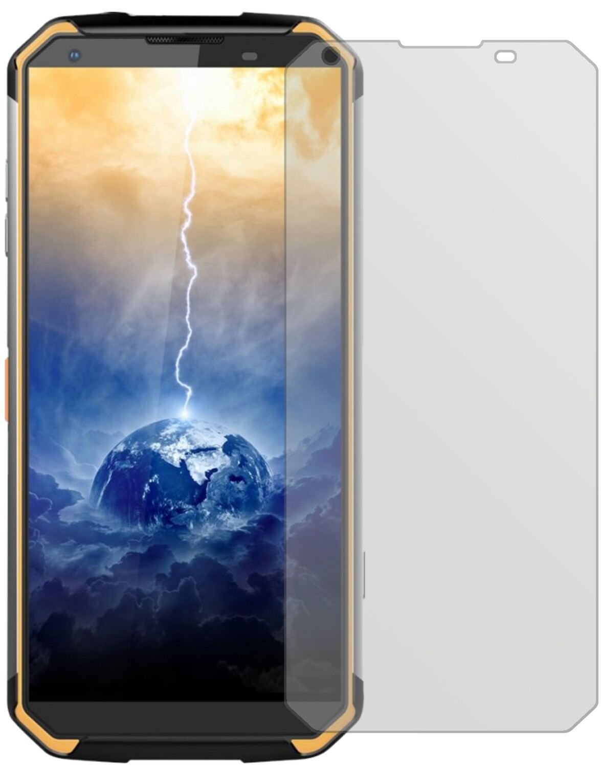 6x Schutzfolie matt für Blackview BV9500 Display-S (2)