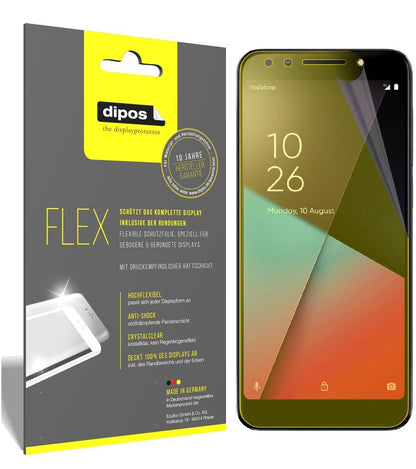 2x 3D Full Cover Schutzfolie für Vodafone Smart N9 (2)