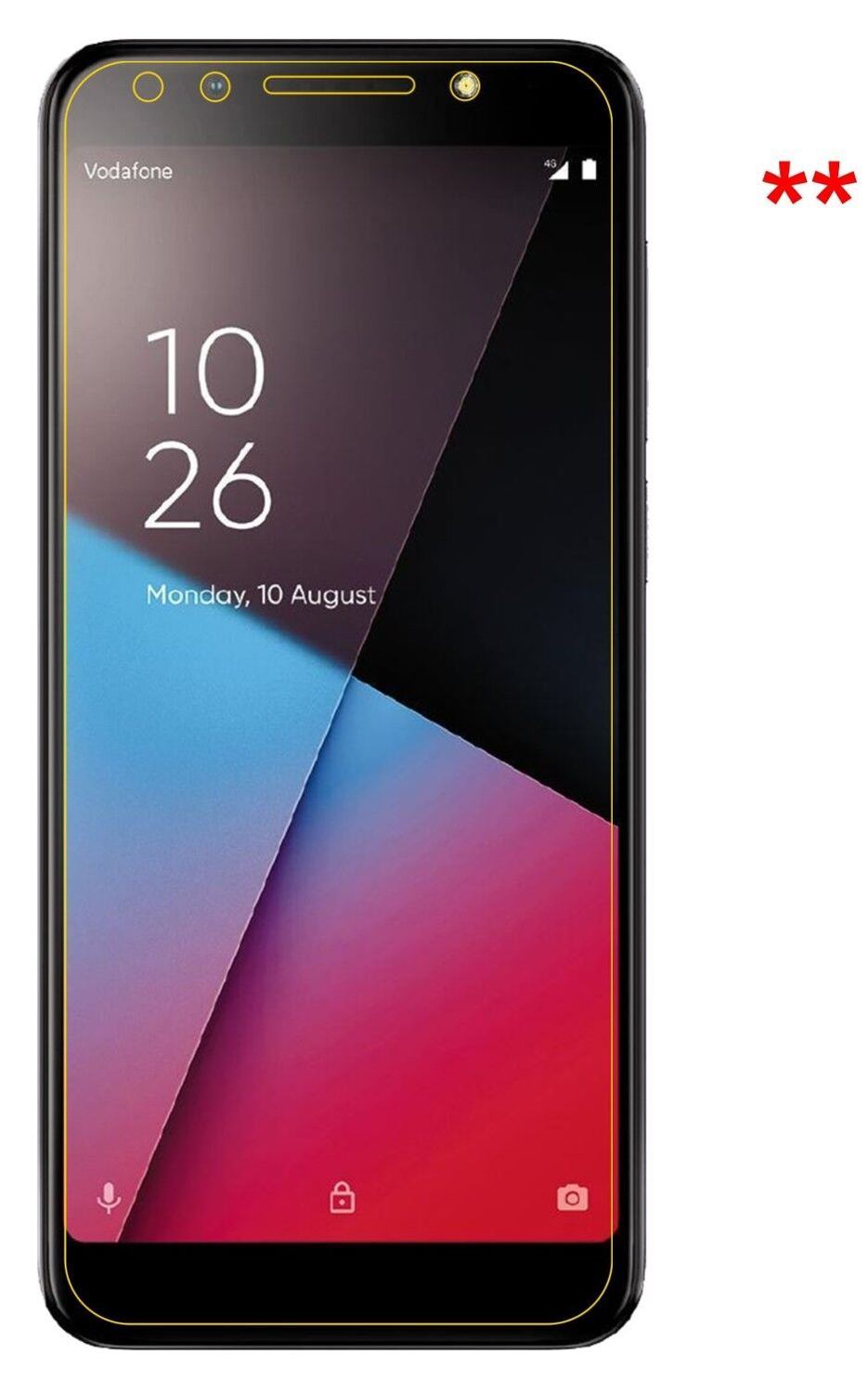 5x Schutzfolie klar für Vodafone Smart N9 Lite Dis (5)