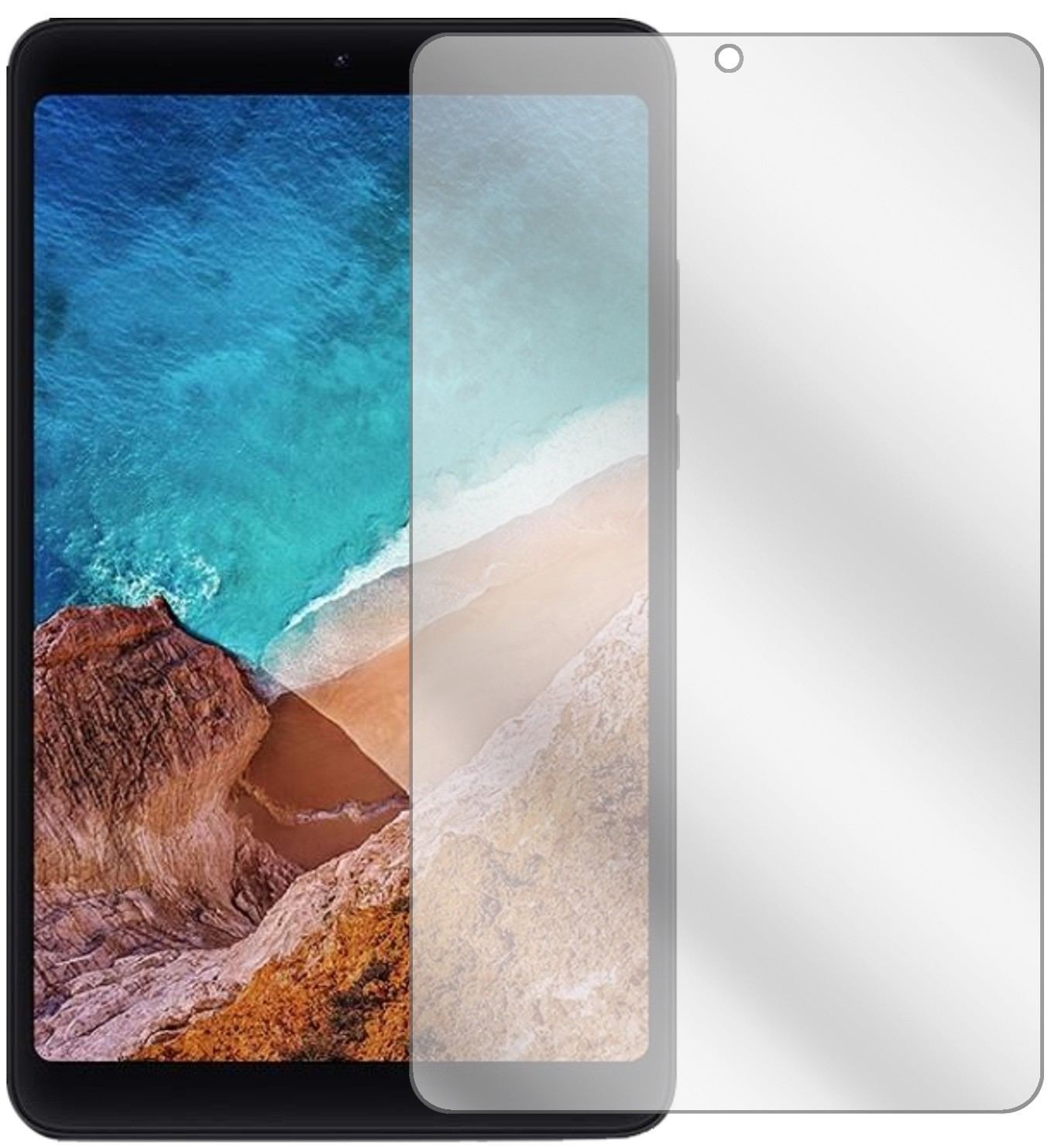 2x Schutzfolie klar für Xiaomi Mi Pad 4 Display-Sc (2)