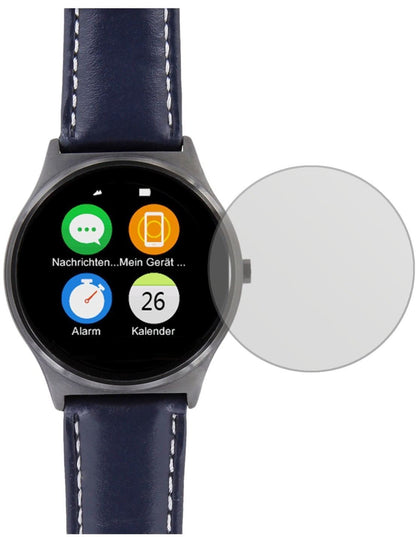 6x Schutzfolie matt für X-Watch QIN II Smartwatch  (2)