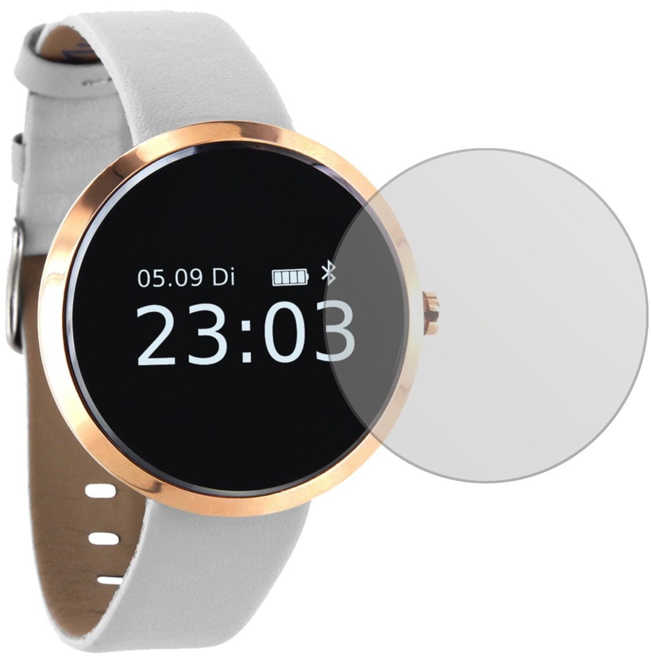 6x Schutzfolie matt für X-Watch SIONA Smartwatch D (2)