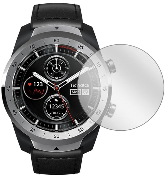 5x Schutzfolie klar für Ticwatch Pro Smartwatch Di (1)