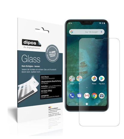 1x 9H Schutzfolie matt für Xiaomi Mi A2 Lite Panze (2)