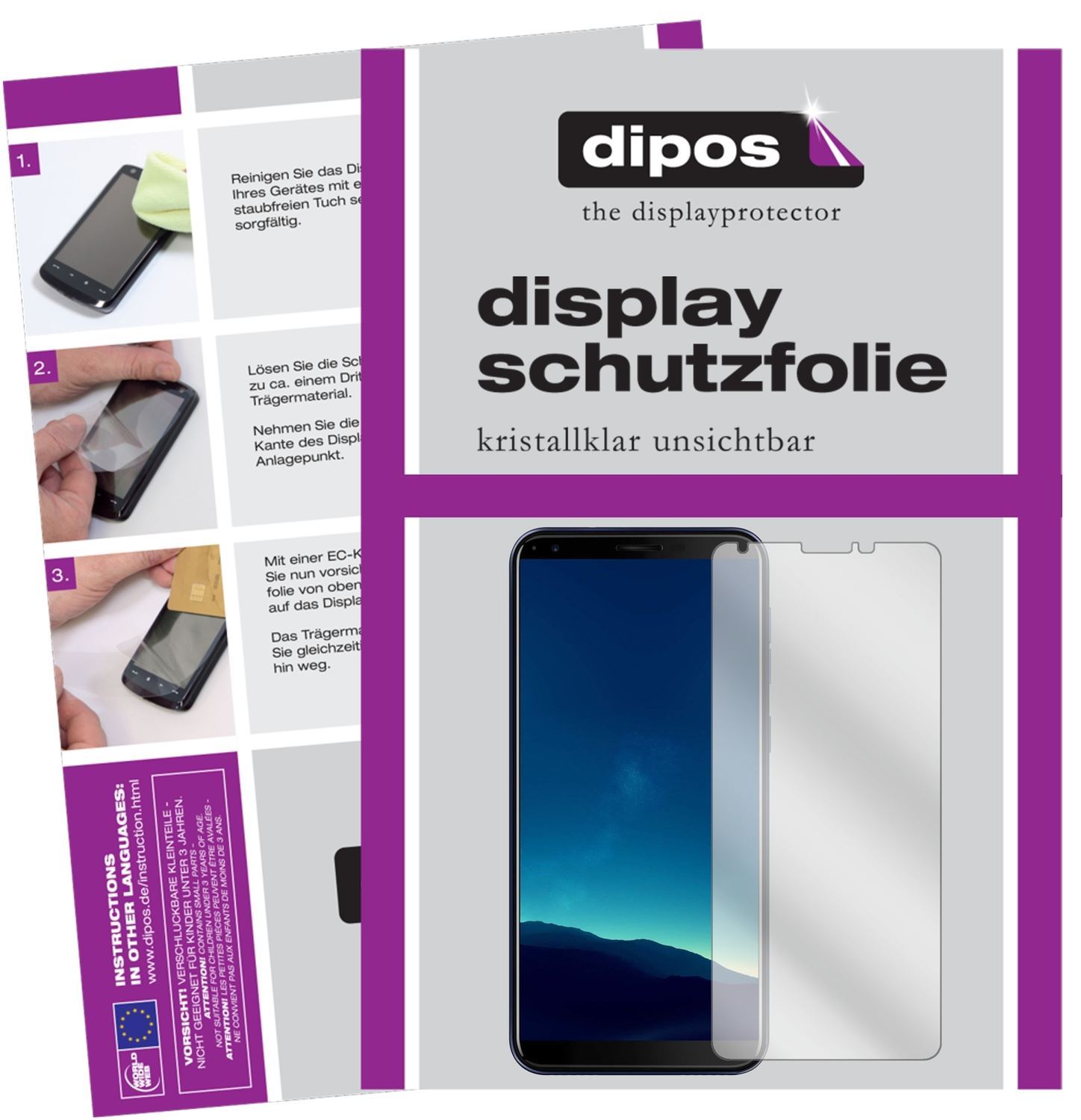 6x Schutzfolie klar für Cubot R11 Display-Schutzfo (1)