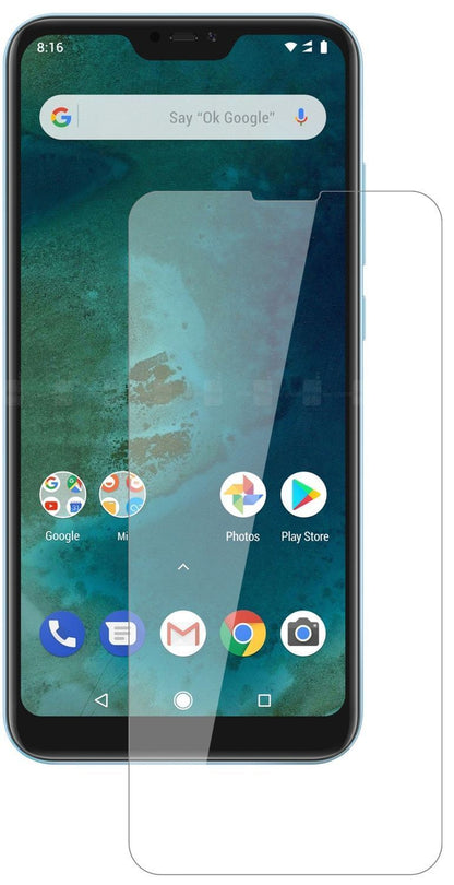 2x 9H Schutzfolie für Xiaomi Mi A2 Lite Panzerfoli (2)