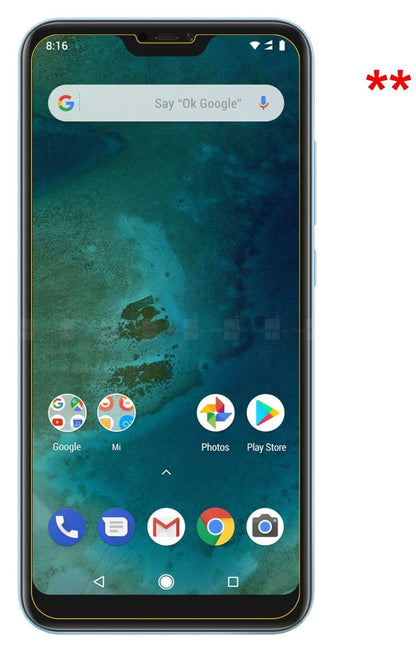 2x Schutzfolie matt für Xiaomi Mi A2 Lite Display- (6)