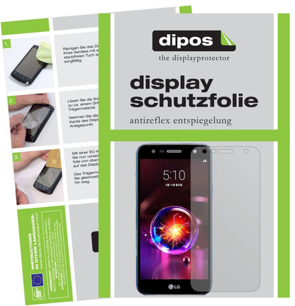 1x Schutzfolie matt für LG X5 2018 Display-Schutzf (2)