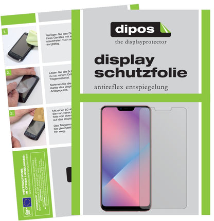 6x Schutzfolie matt für Oppo A5 Display-Schutzfoli (1)