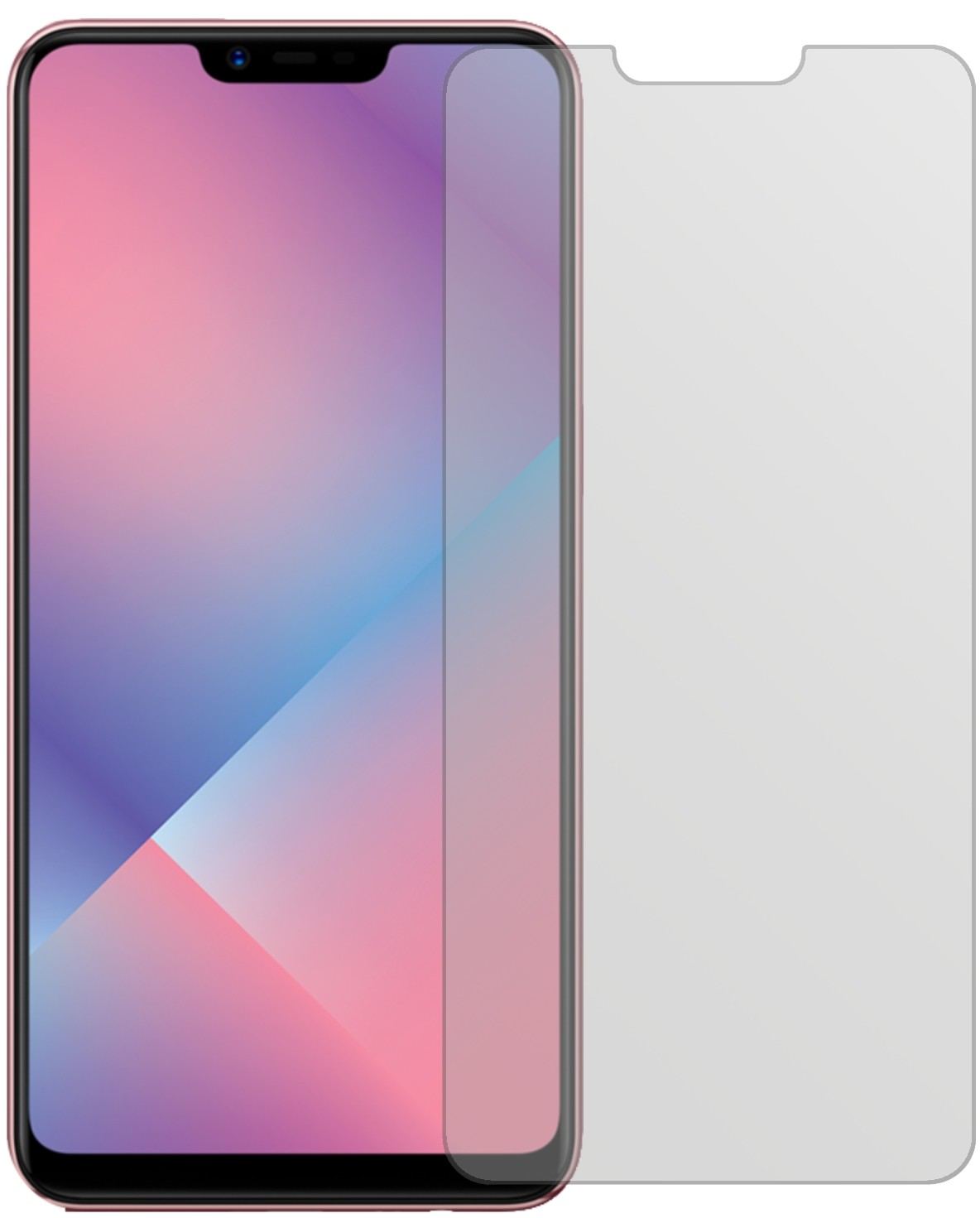 6x Schutzfolie matt für Oppo A5 Display-Schutzfoli (2)