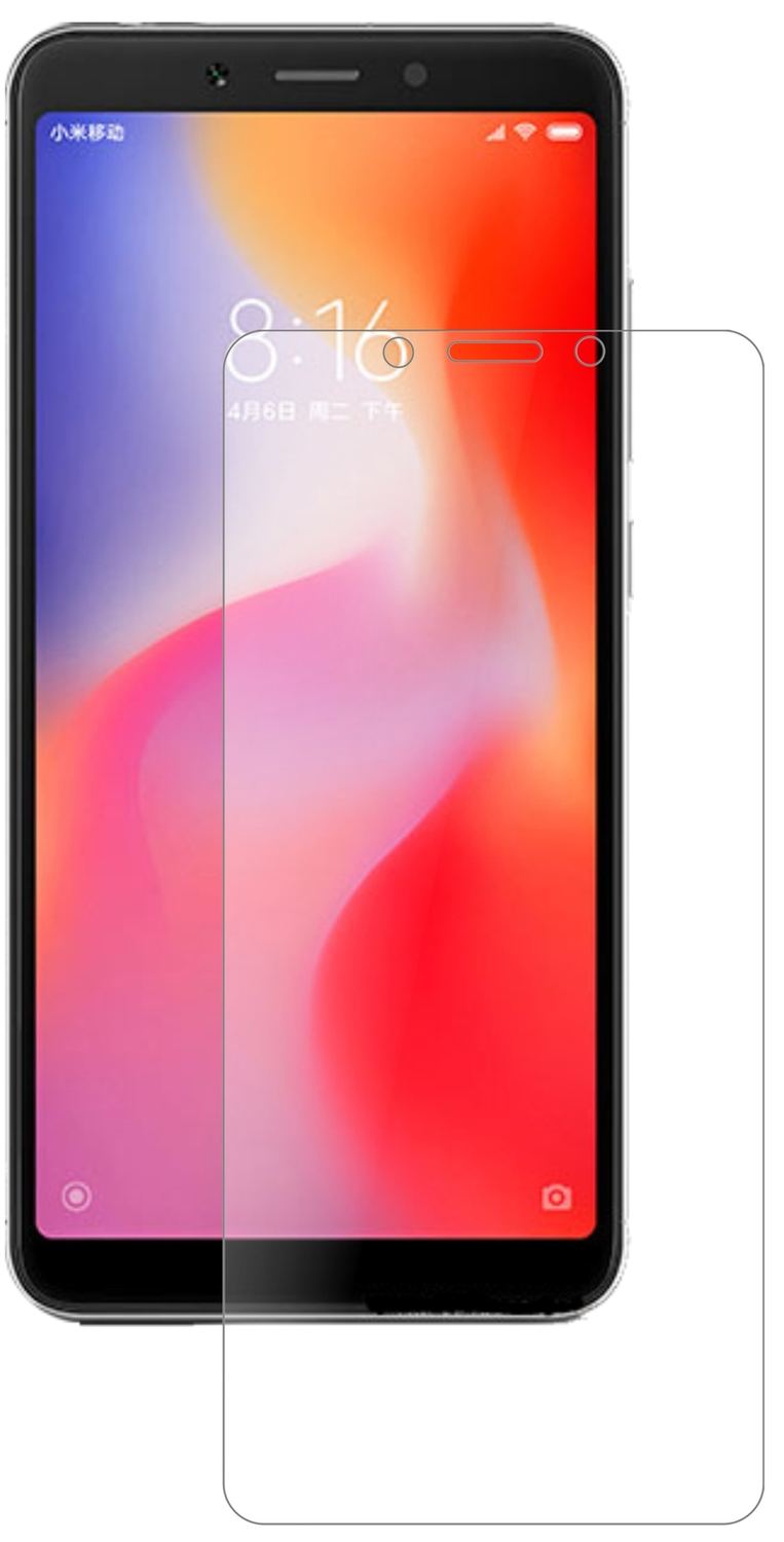 2x 9H Schutzfolie matt für Xiaomi Redmi 6 Panzerfo (2)