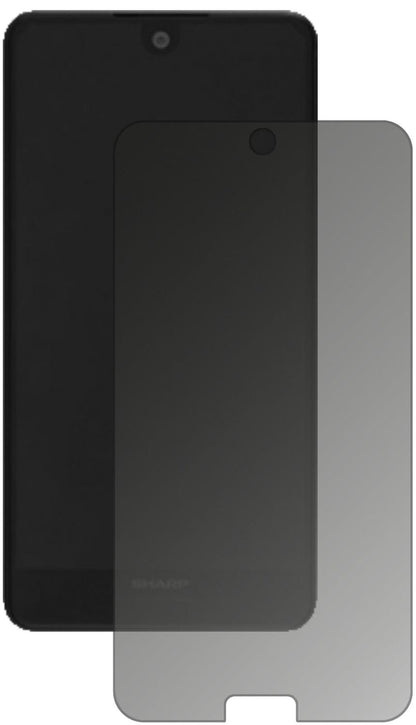 Blickschutzfolie für Sharp Aquos C10 matt Schutzfo (1)