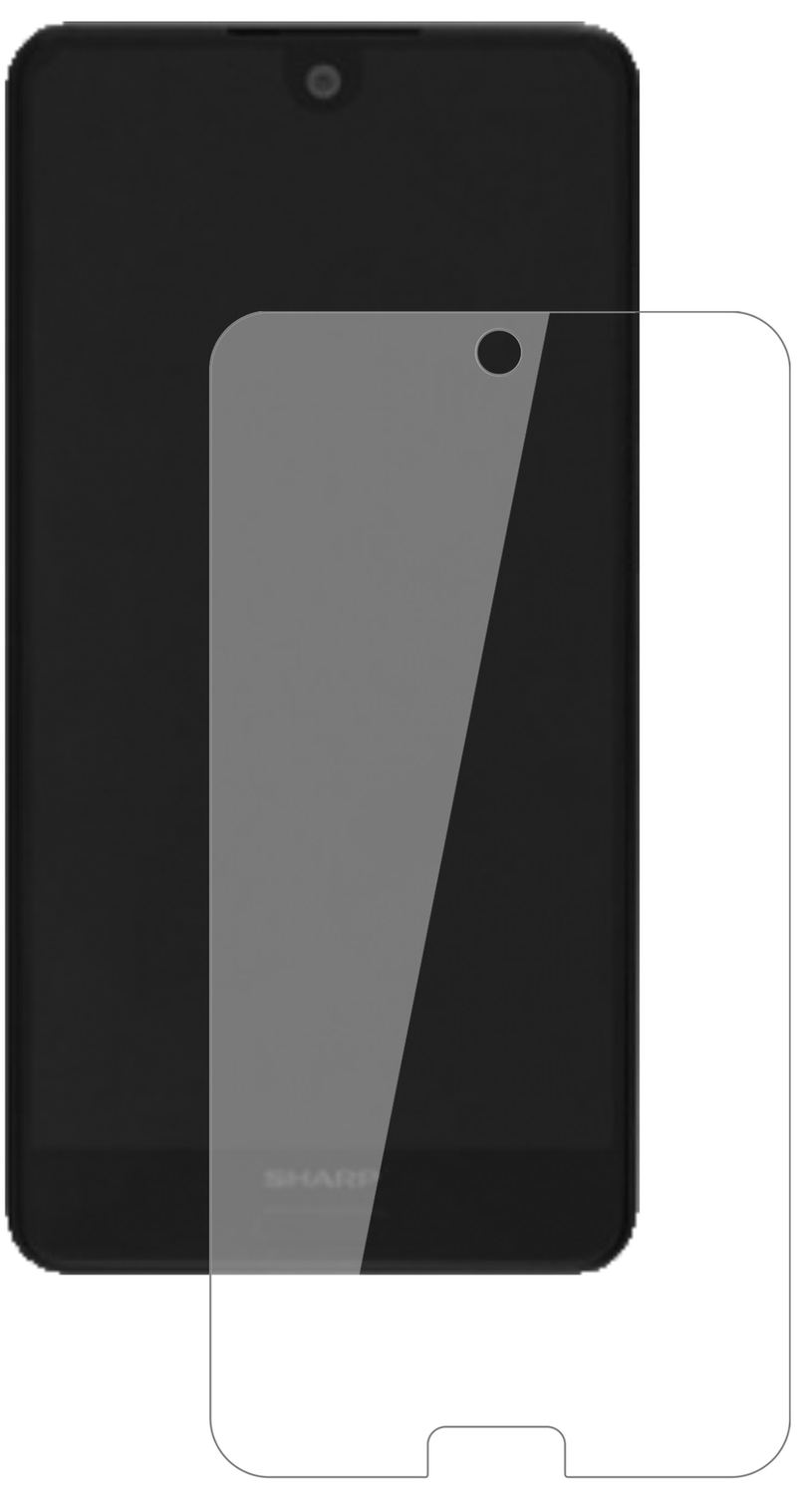 2x 9H Schutzfolie für Sharp Aquos C10 Panzerfolie (2)