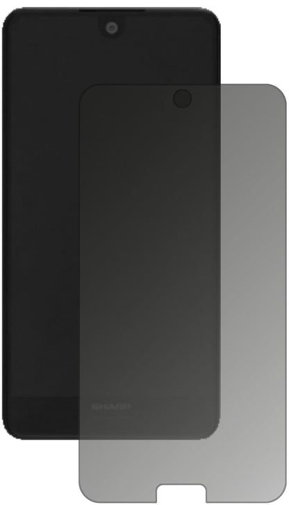 Blickschutzfolie für Sharp Aquos C10 matt Schutzfo (2)