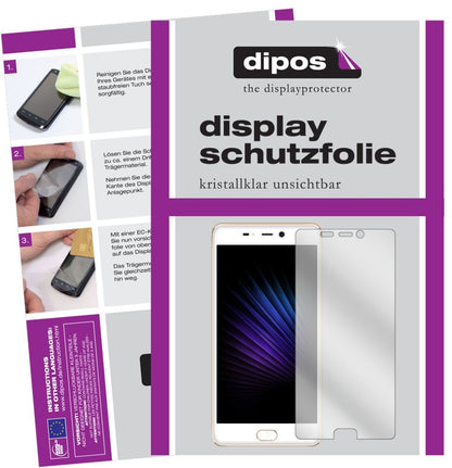 5x Schutzfolie klar für Leagoo T5 Display-Schutzfo (2)