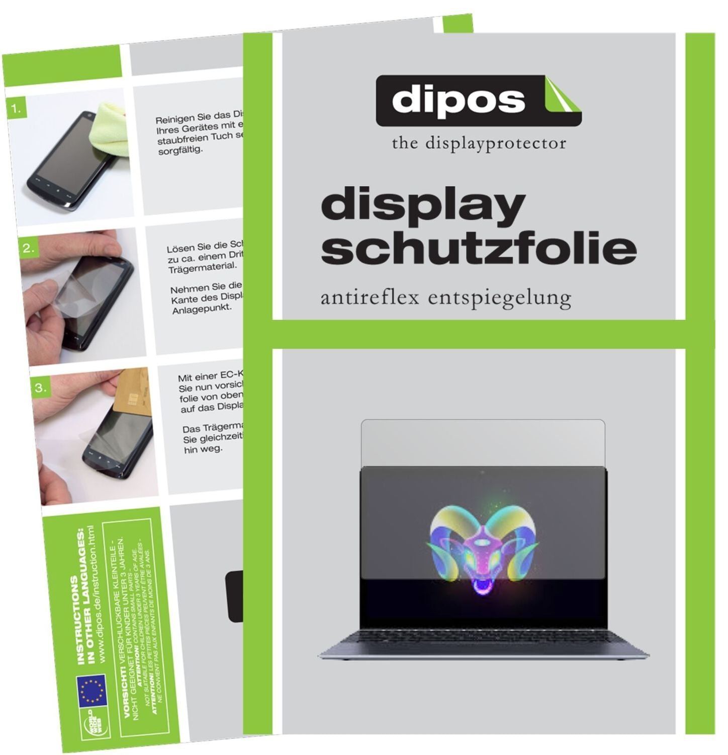 1x Schutzfolie matt für Chuwi LapBook SE Display-S (2)