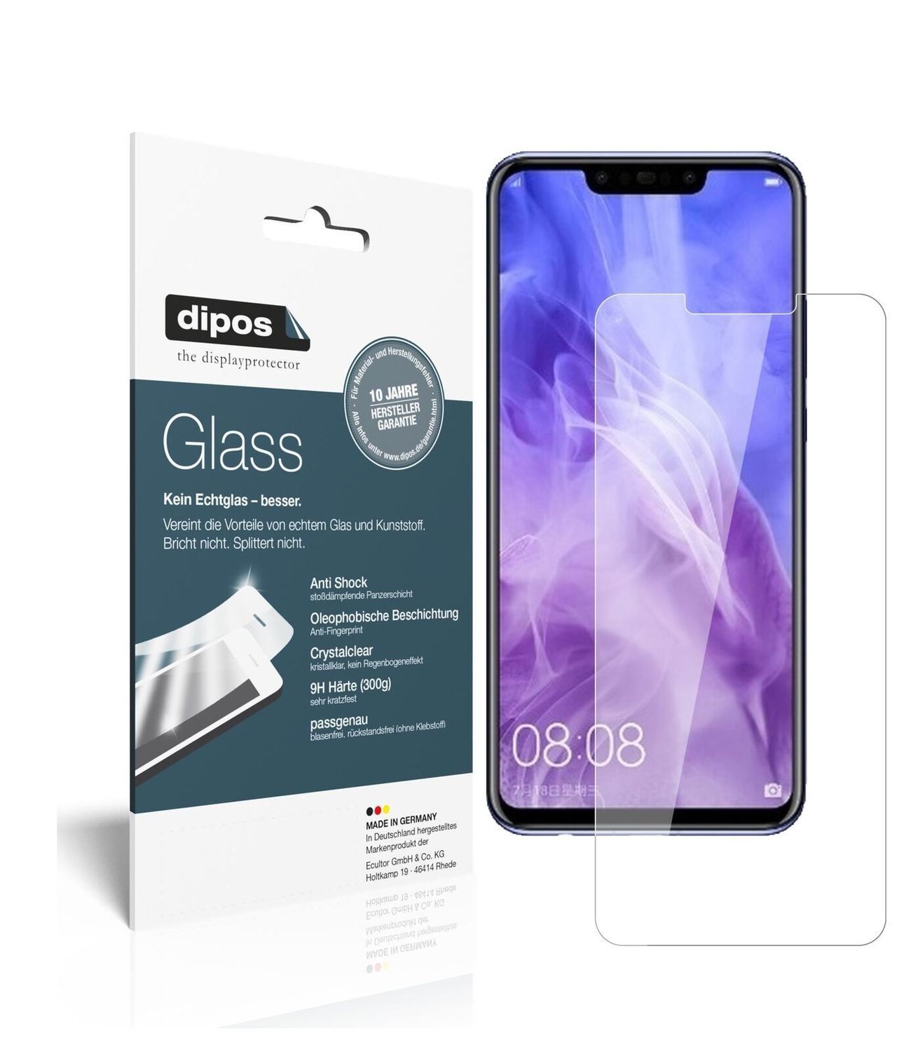 1x 9H Schutzfolie für Huawei Nova 3 Panzerfolie (2)