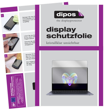 2x Schutzfolie klar für Chuwi LapBook SE Display-S (1)