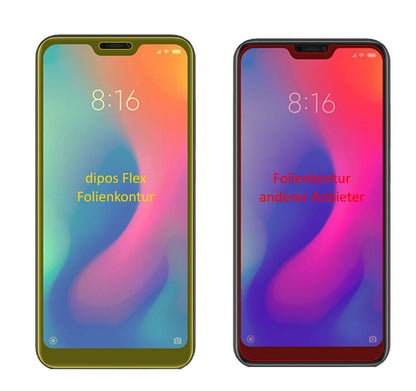 3x 3D Full Cover Schutzfolie für Xiaomi Redmi 6 Pr (2)