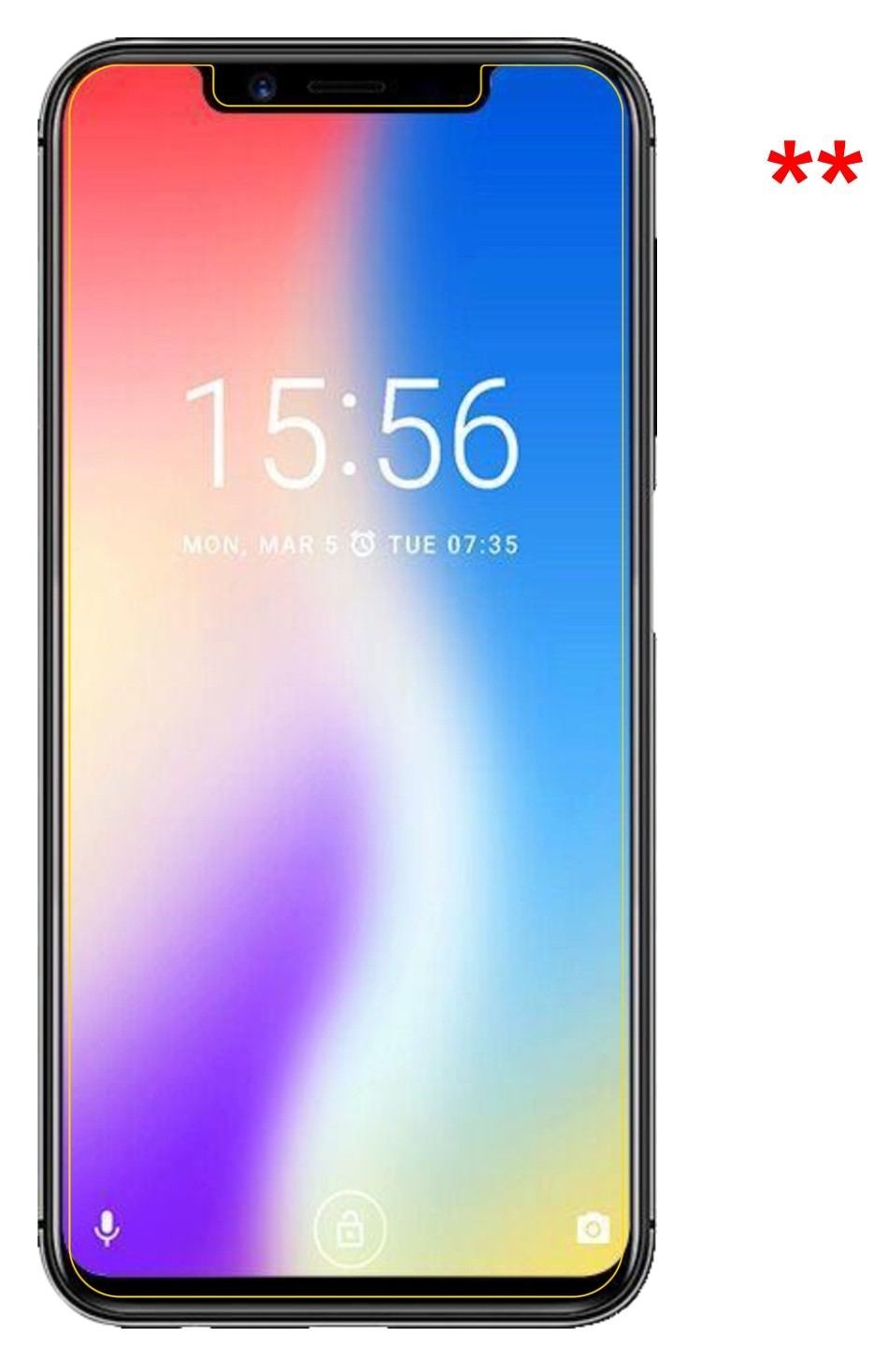 2x 9H Schutzfolie matt für Umidigi One Pro Panzerf (9)