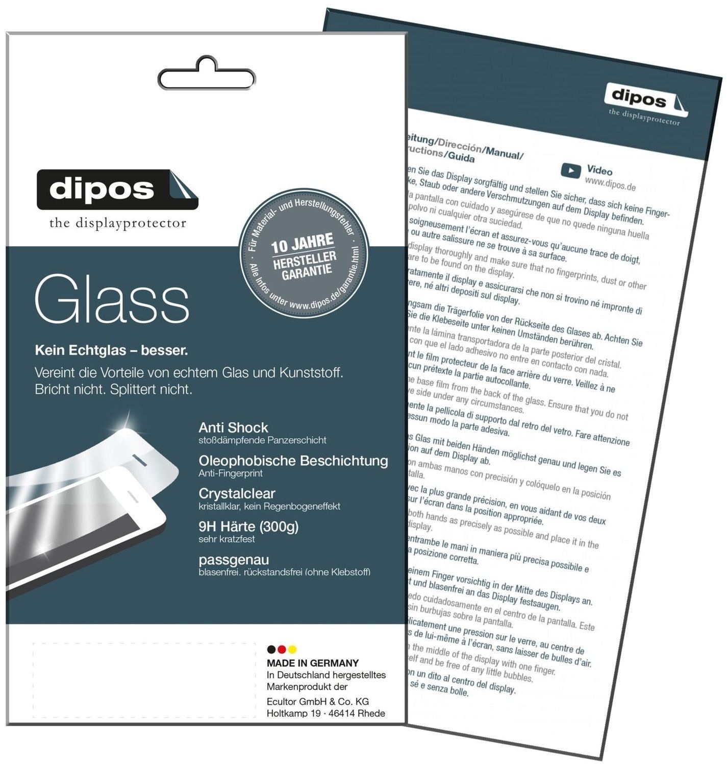1x 9H Schutzfolie für Cubot P20 Panzerfolie (6)