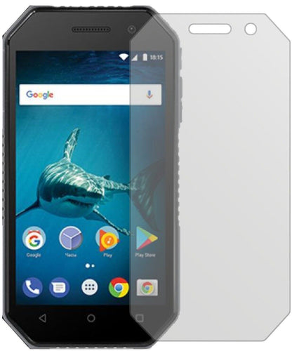 5x Schutzfolie matt für BQ Mobile 4077 Shark Mini  (1)