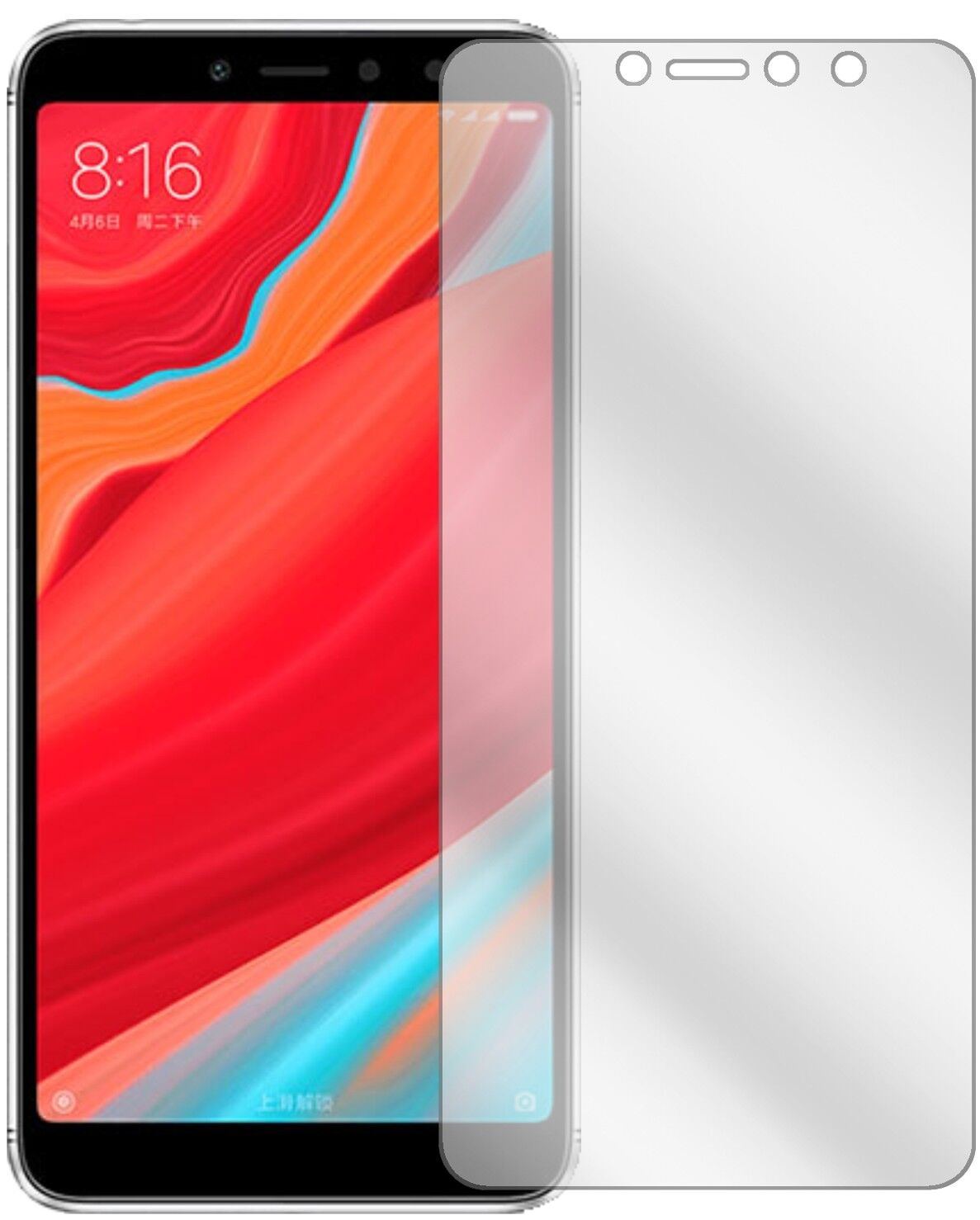 5x Schutzfolie klar für Xiaomi Redmi S2 Display-Sc (1)